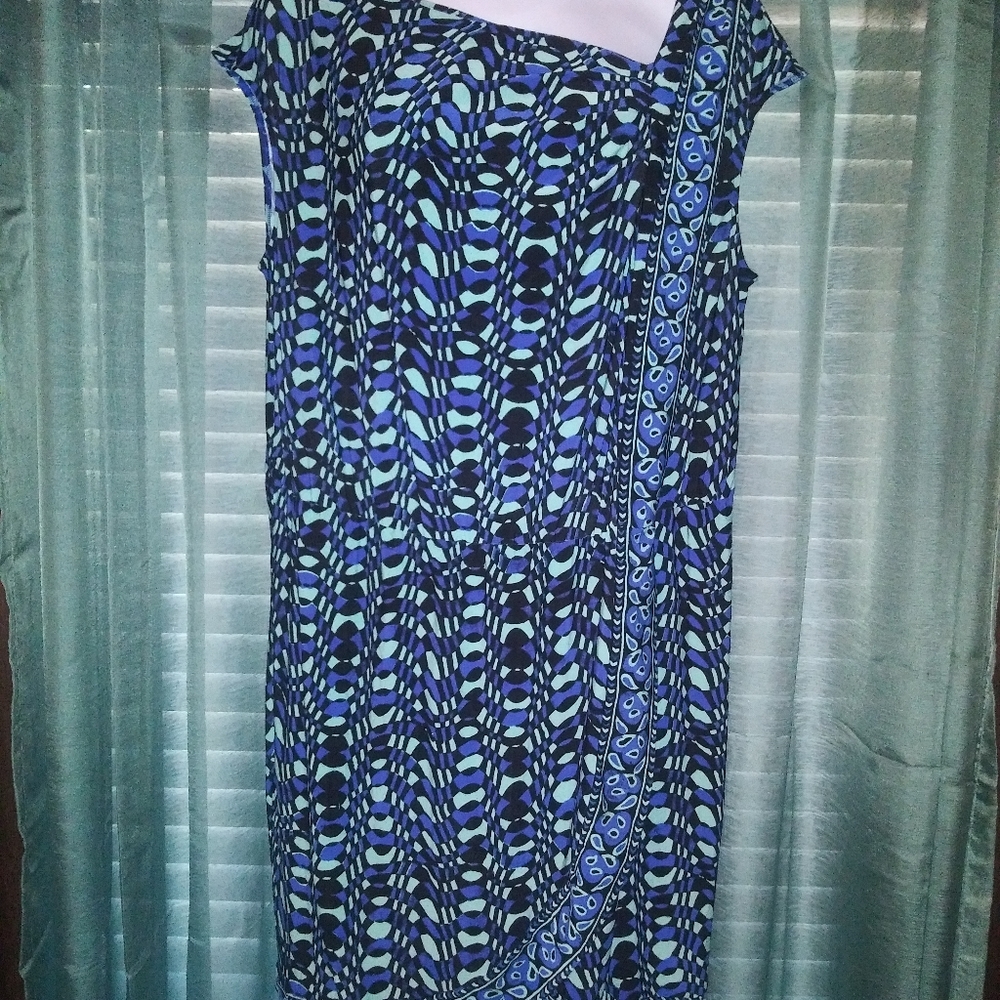 Women's Faux Wrap Dress